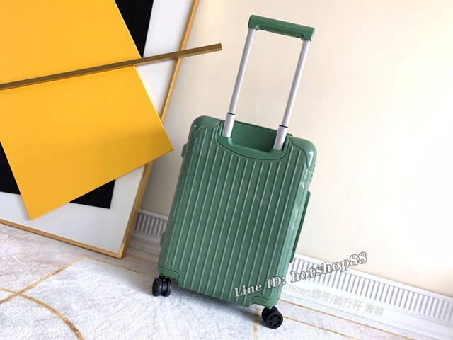 RIMOWA行李箱四輪拉杆箱 型號90080 Rimowa Essential全新色彩系列 日默瓦行李超輕pc拉鏈箱 gdx1207